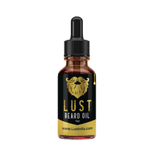 Load image into Gallery viewer, LUST Pheromone Beard Oil and Conditioner. Nourishes &amp; Softens All Beard Types. Revitalize with our Pheromone Infused, Signature LUST Scent!