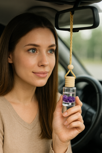 LUST Pheromone hanging Aromatherapy Diffuser with the Elegance of Amethyst Stones -Elevate Your Space with Exquisite Fragrance & Crystal Energy